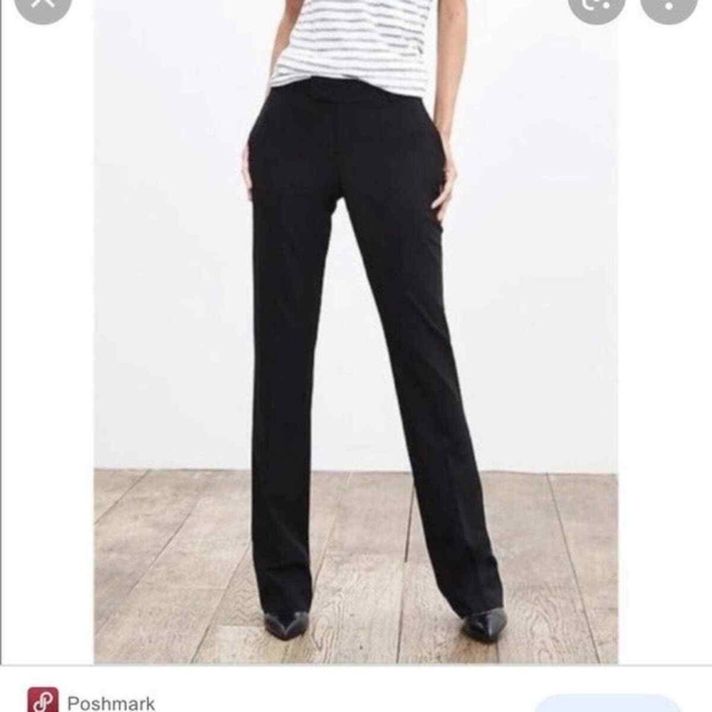 Black Banana Republic Suit pants 6Long, Martin fit